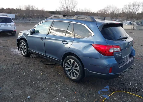 2016 Subaru Outback 2.5I Limited из США, поврежденный, VIN 4S4BSANC7G3278149